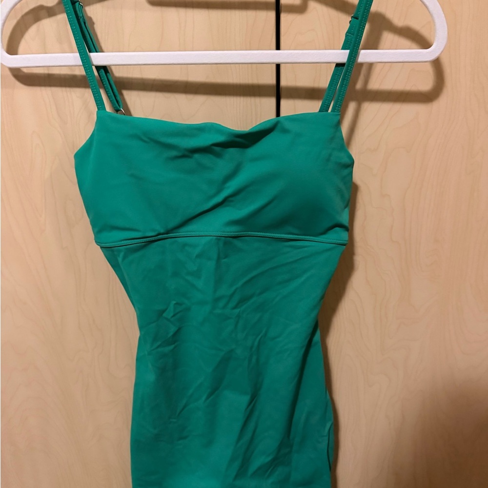 Green Sleeveless Dress